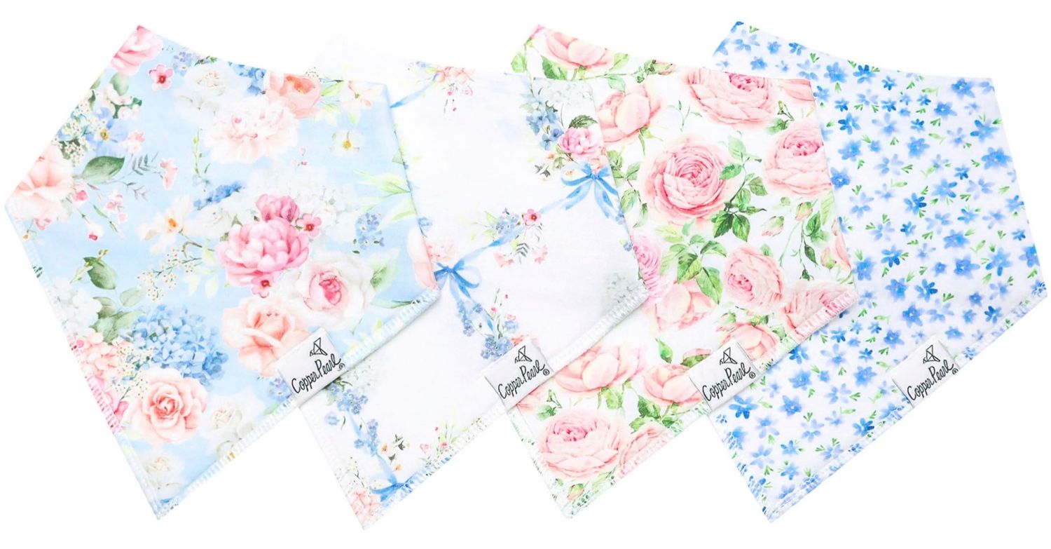 Bandana Bibs - 4 Pack Genevieve