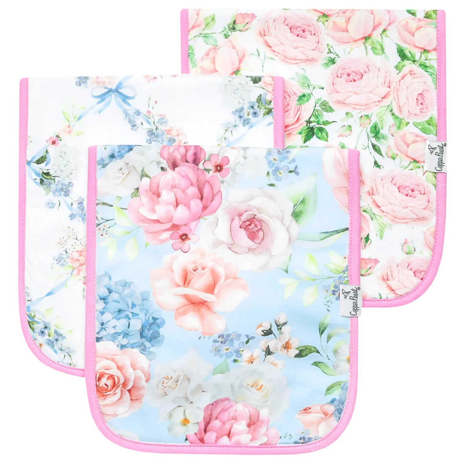 Burp Cloths - Genevieve