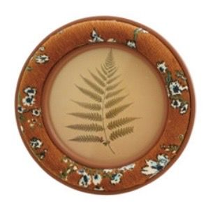 Floral Photo Frame, Size: Circle