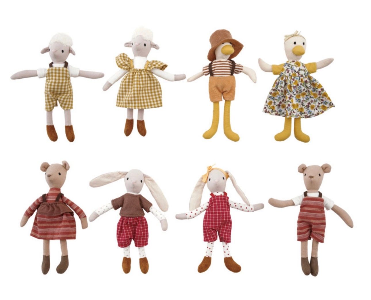 Cotton Animal in Clothes
