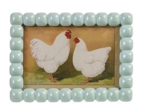 Resin Ball Photo Frame, Color: Blue