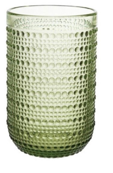 Drinking Glass Raised Dots (12 oz.)