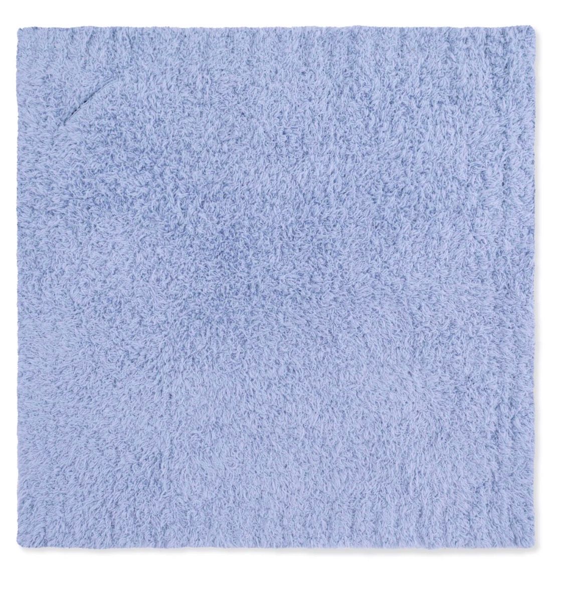 Mini Chenille Pacifier Blanket - Dusty Blue