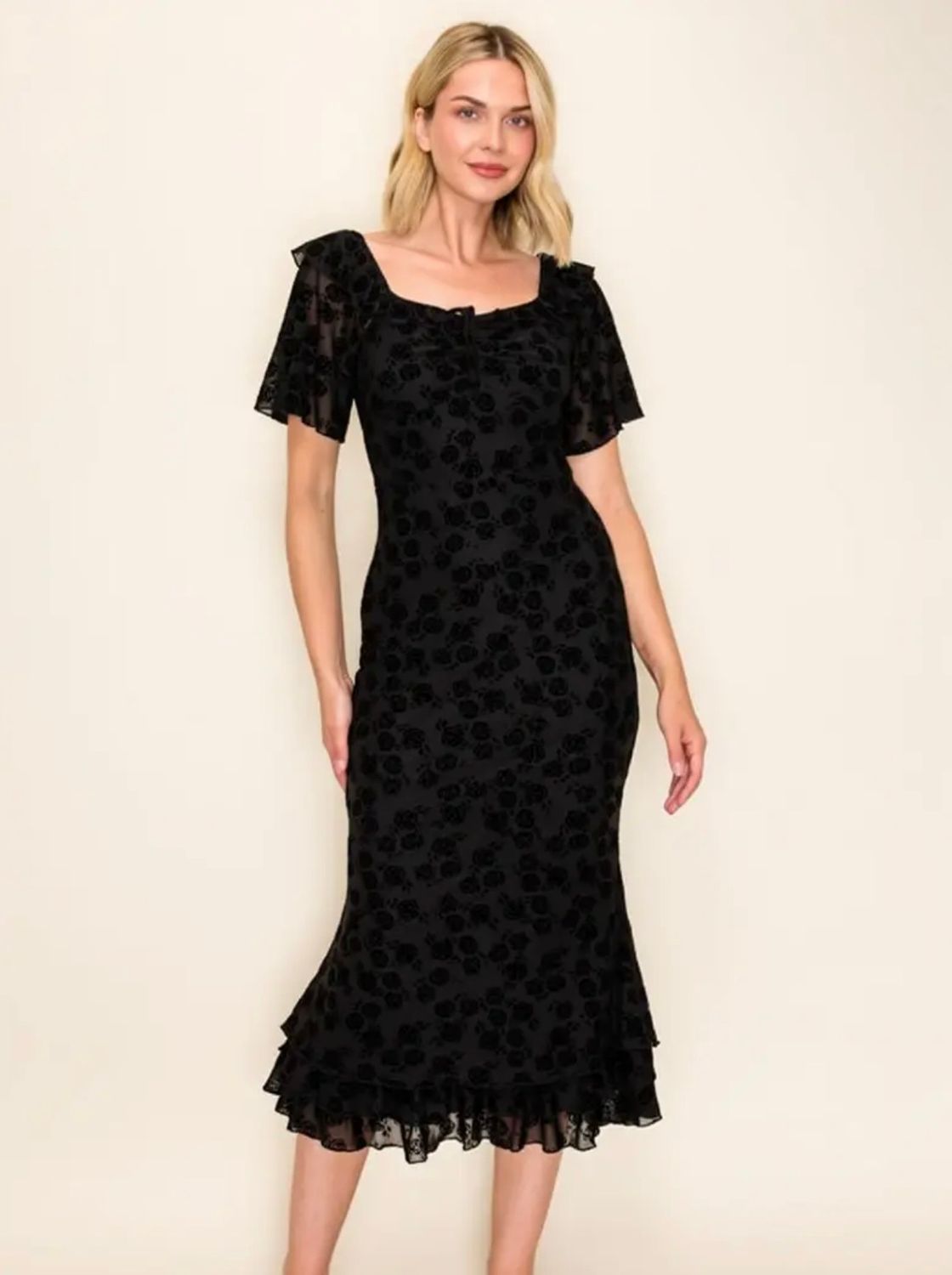 Lolli Bodycon, Color: Black, Size: Small