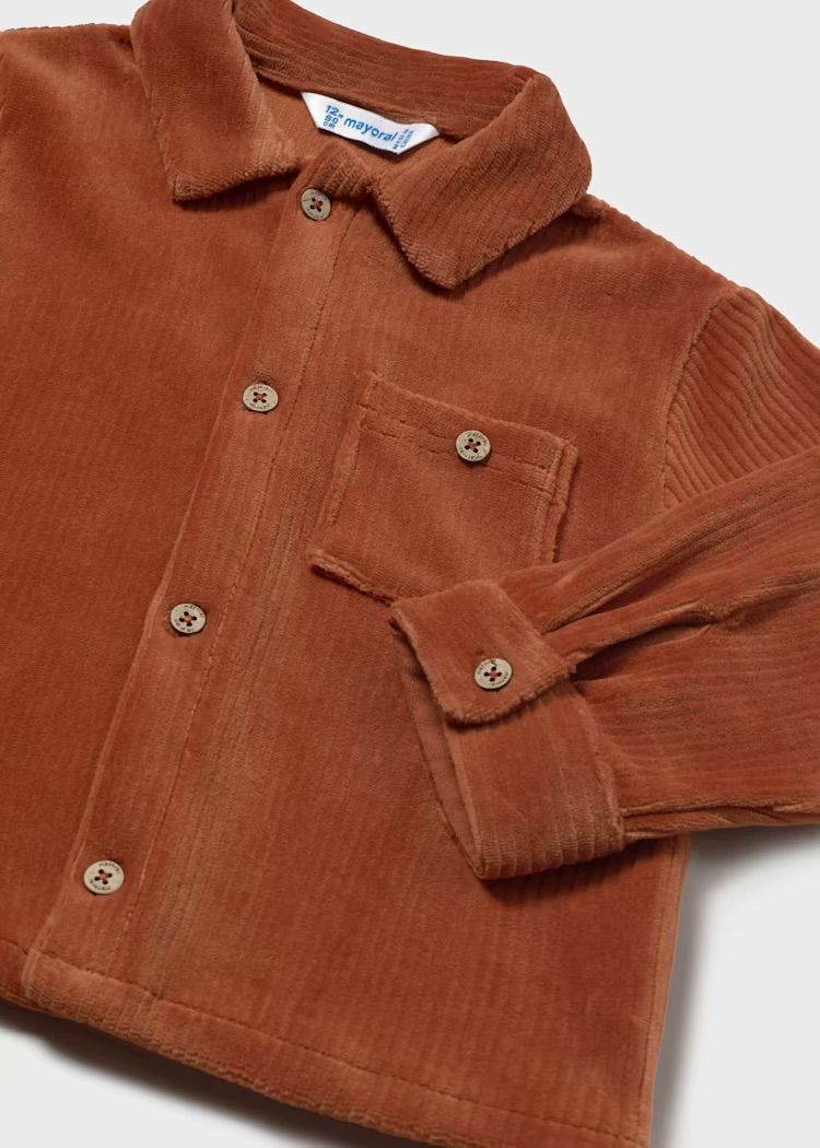 Jerry Soft Corduroy, Color: Rust, Size: 6-9 Mo.