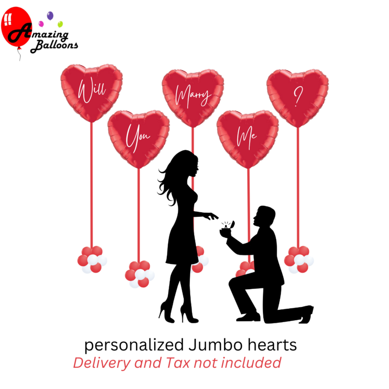 Personalized Jumbo heart