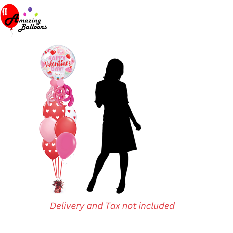 Valentine's Bubble Bouquet