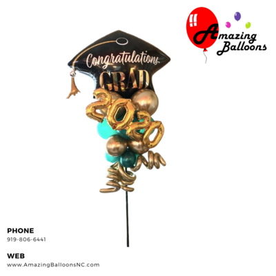 Congrats Grad Party Pole
