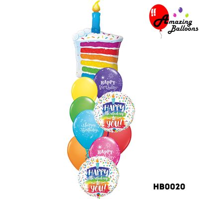 Colorful Birthday Bouquet Small