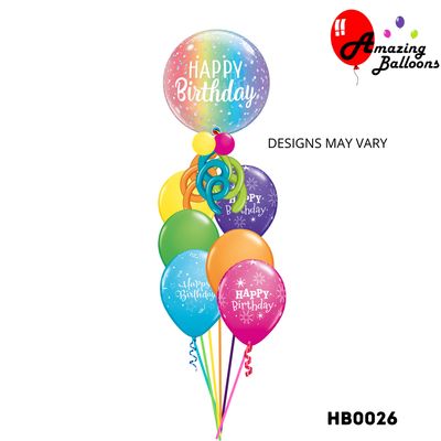 Birthday Burst Balloon Bouquet