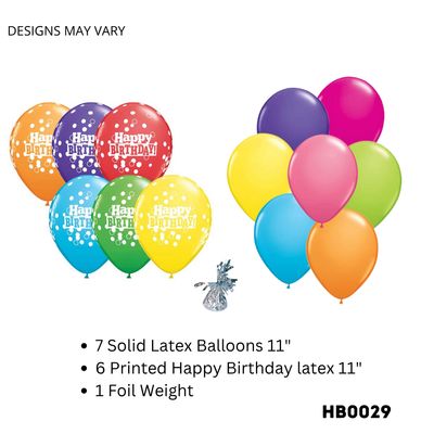 Birthday Pop! Balloon Bouquet