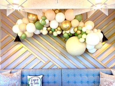 Organic Balloon Garland 5'