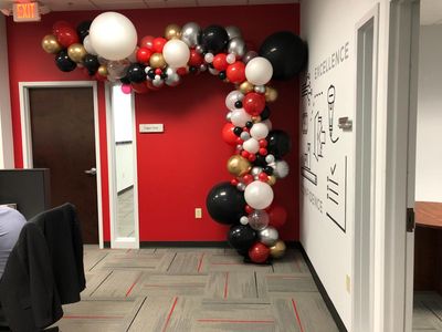 Organic Balloon Garland 14'