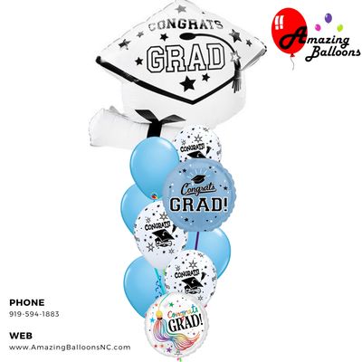 Congrats Grad Carolina Blue UNC