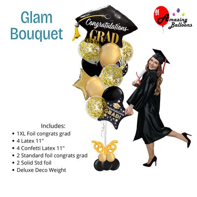 Glam Graduation Bouquet
