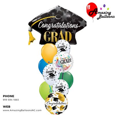 Congrats Grad Bouquet Choose your Colors