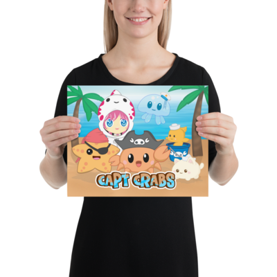 Capt Crabs Crew Poster