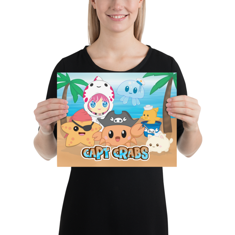 Capt Crabs Crew Poster