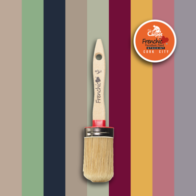 Frenchic Small Oval Brush - 45mm