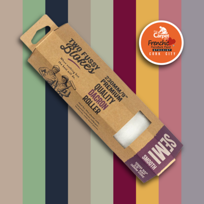 Semi Smooth - Dacron Paint Roller 230mm/10mm Nap by Two Fussy Blokes