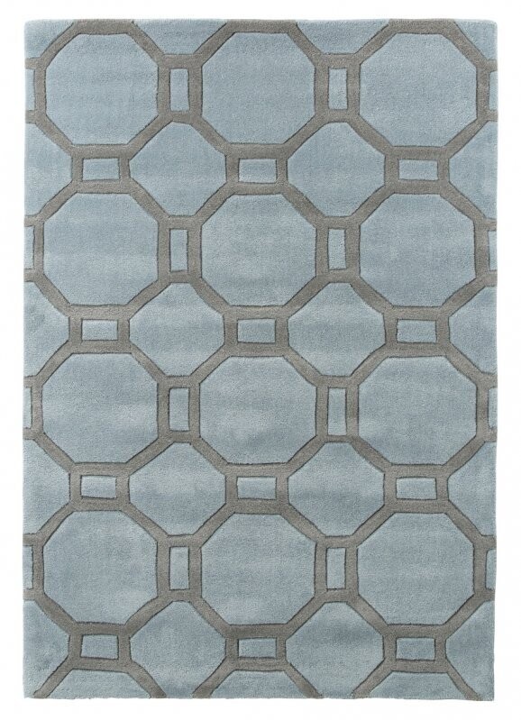 HONG KONG GREY/BLUE 150cm x 230cm