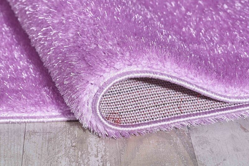SHIMMER SHAGGY LILAC 150cm x 230cm