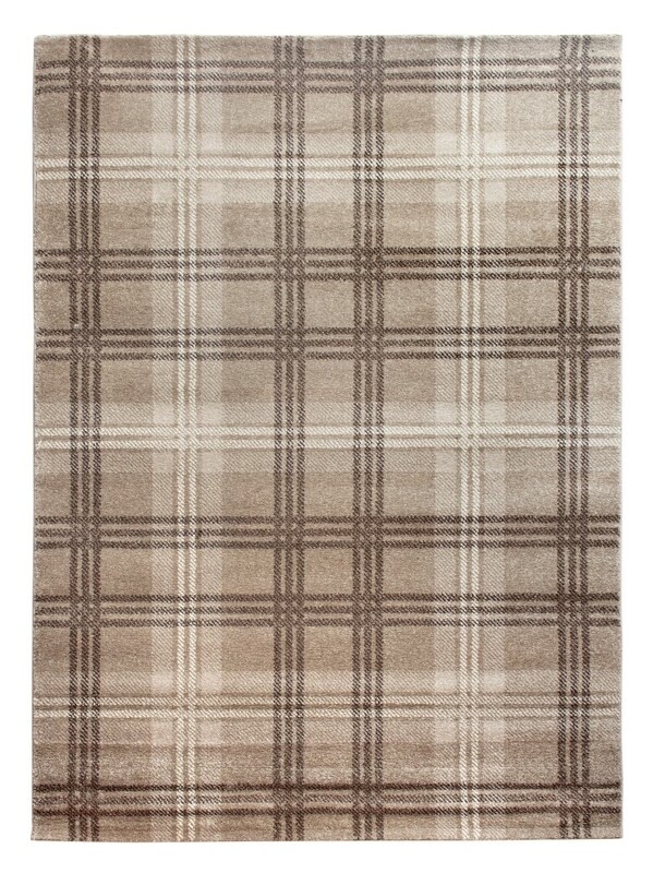 TARTAN BEIGE 160cm x 220cm