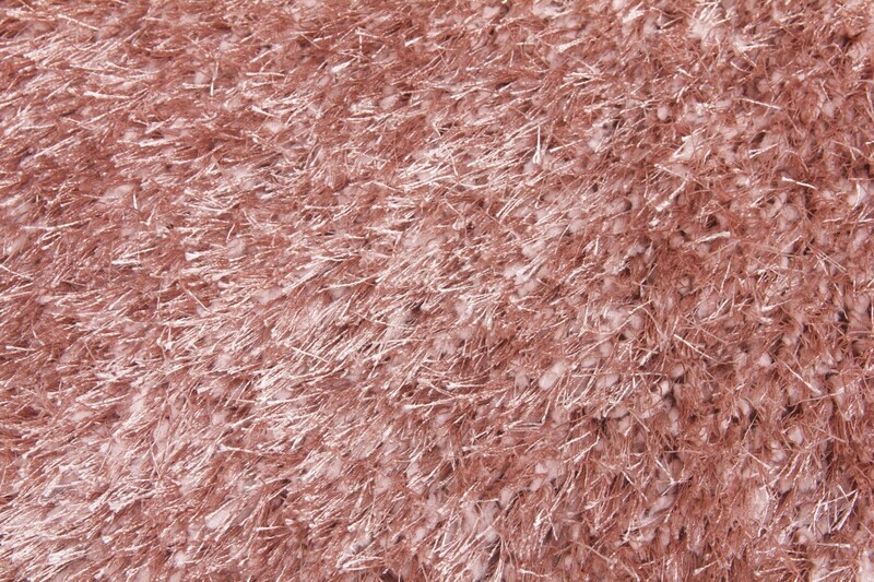 Pink Shaggy Rug - Bentley