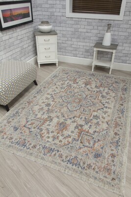 Cream Modern Rug - Revive Ariana