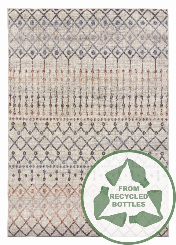 Cream Modern Rug - Revive Tribeca