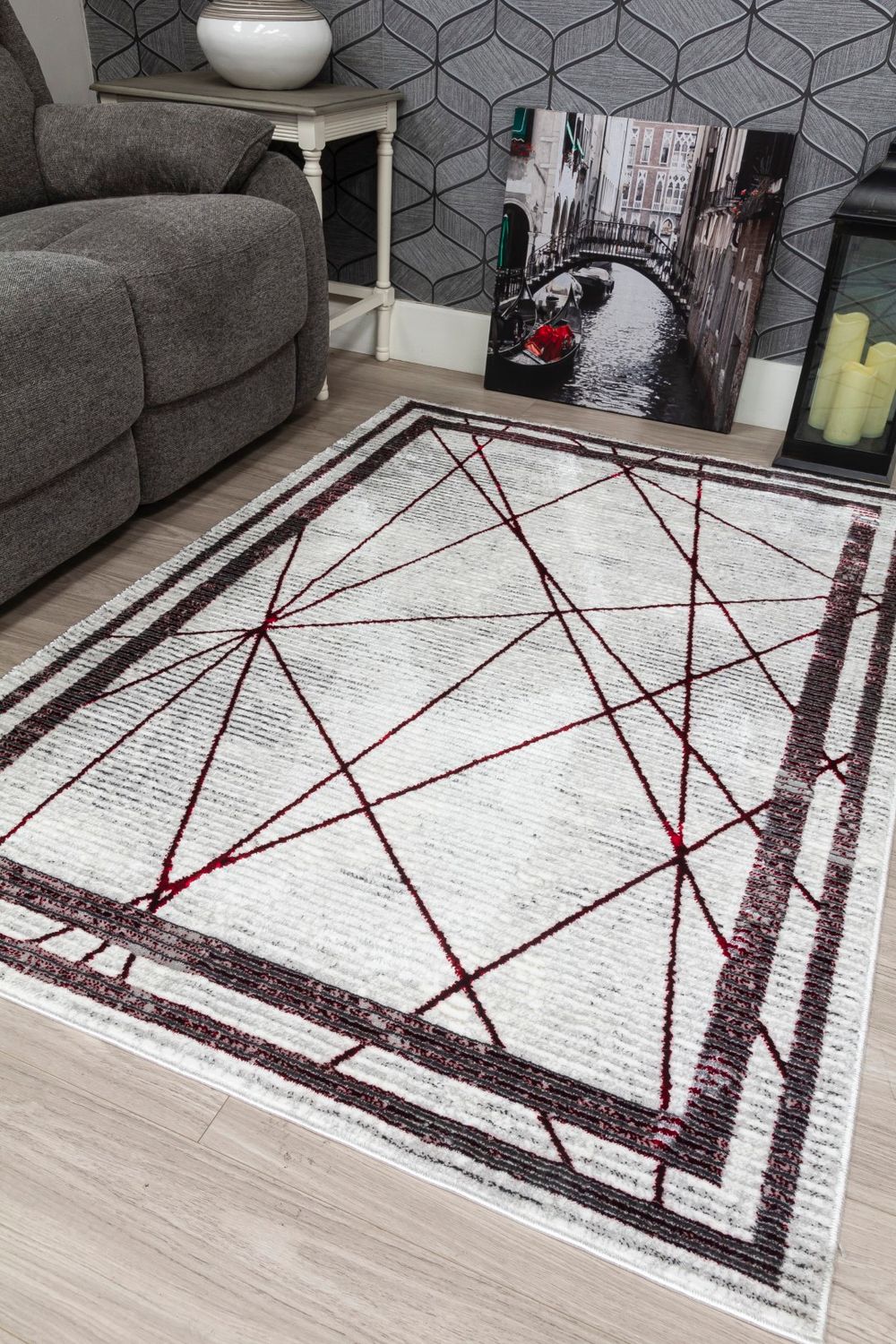Glitz Art Deco - Red