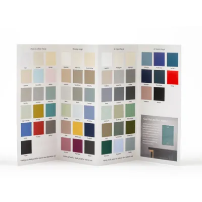 Frenchic Al Fresco &amp; Lazy Range Colour Chart 2025