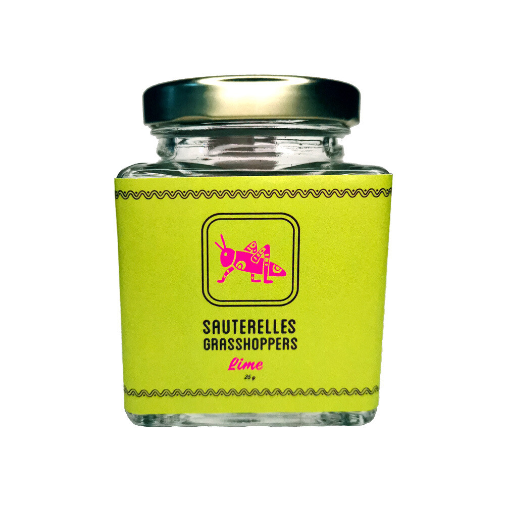 Sauterelles grillées&lt;br&gt;à la lime