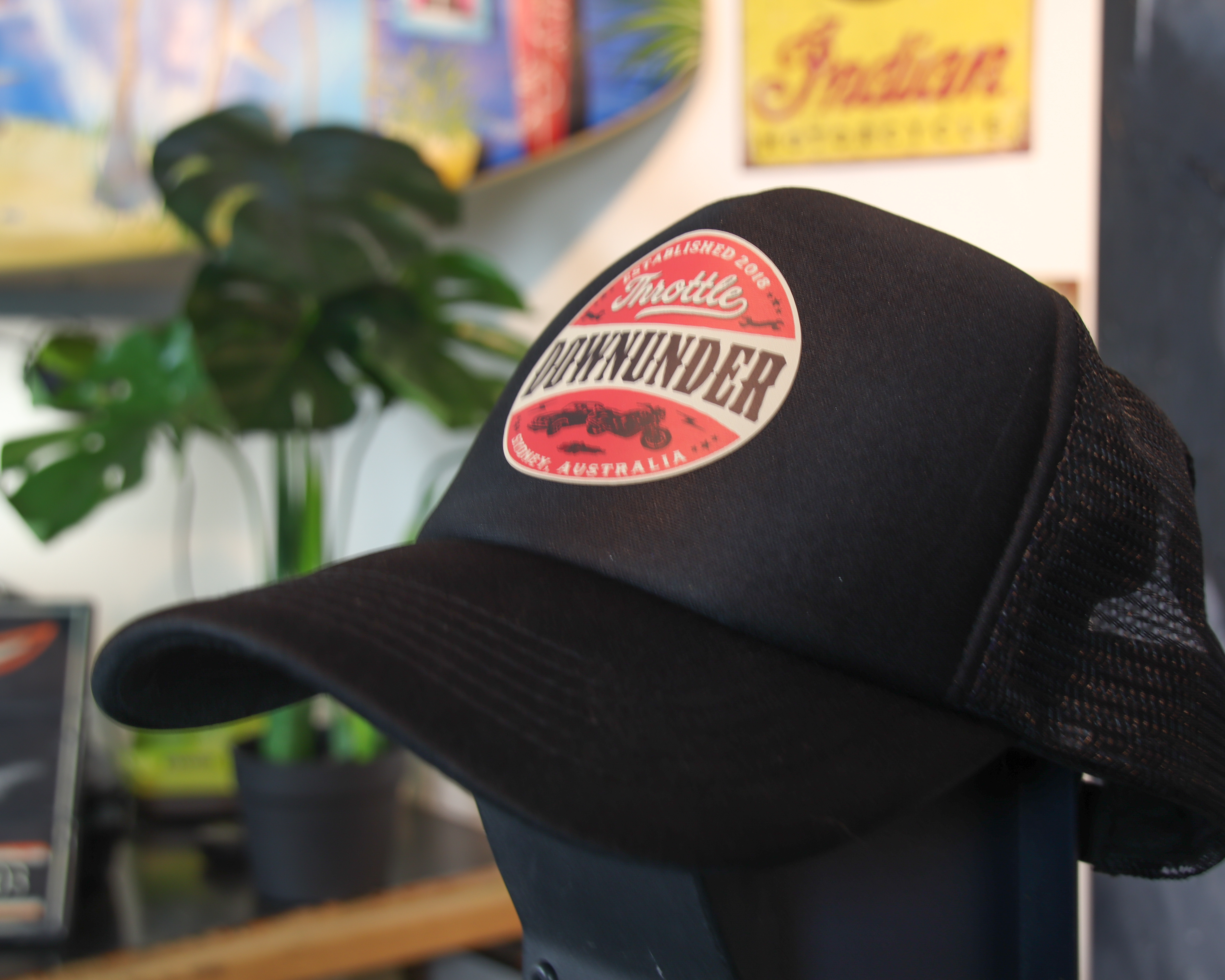 Throttle Trucker Cap