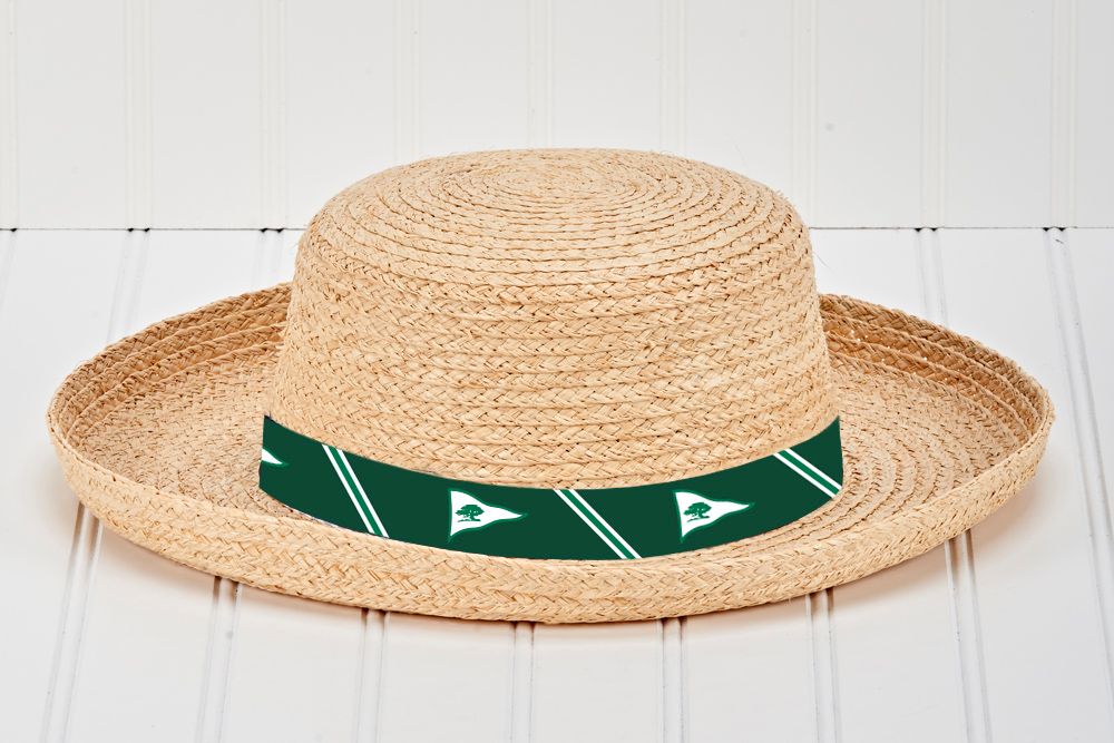 Ladies&#39; Straw Burgee Hat