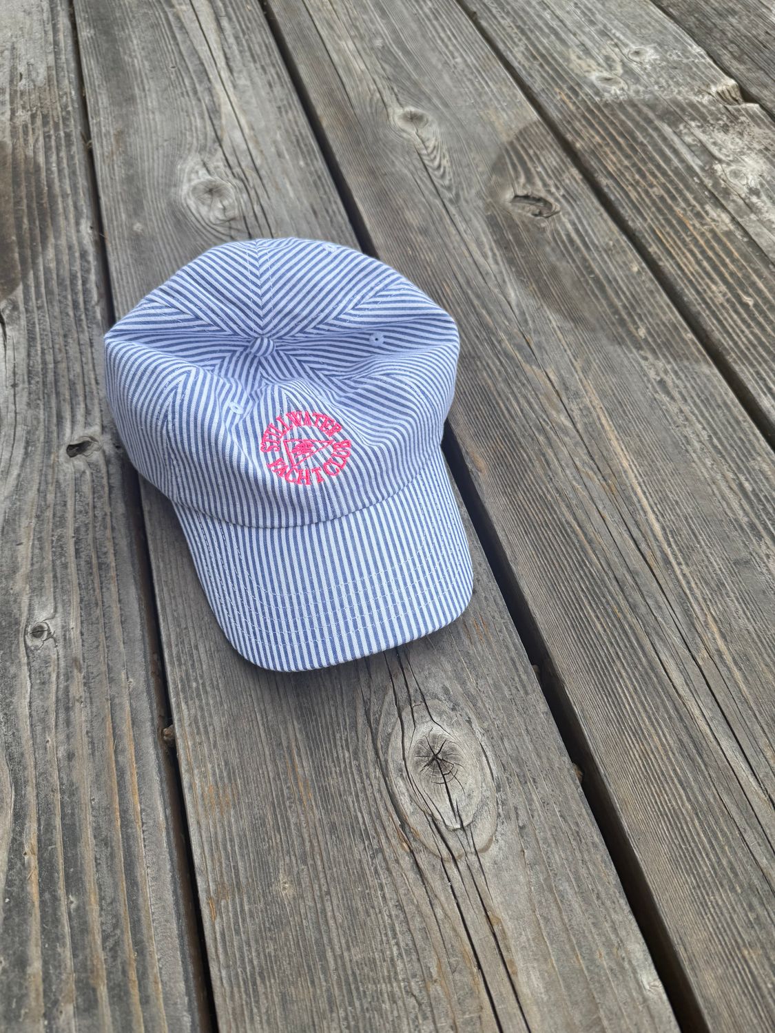 Seersucker Cap