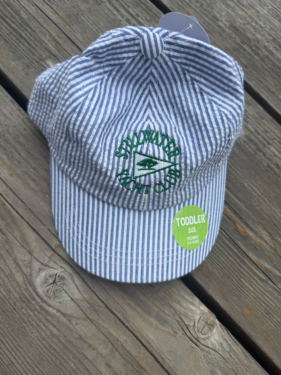 Toddler Seersucker Cap