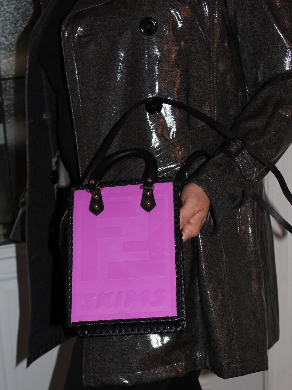 Collab - Purplish Pink Bag