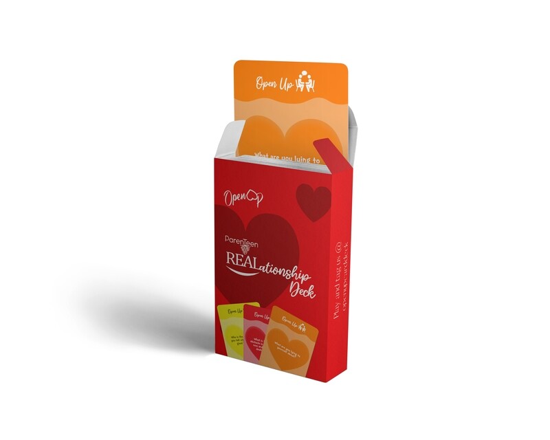Open Up: ParenTeen REALationship Card Deck