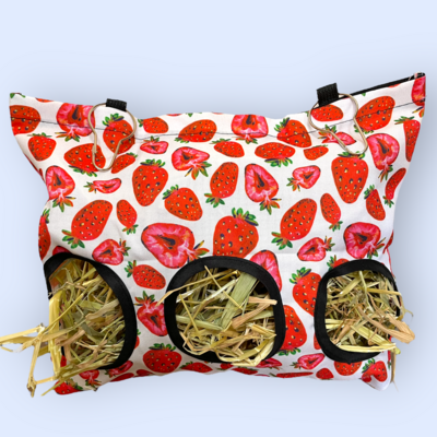 Strawberry Hay Bag