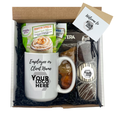 Hug in a Mug Coffee Lover Gift Basket | Thinking of You Gift Box