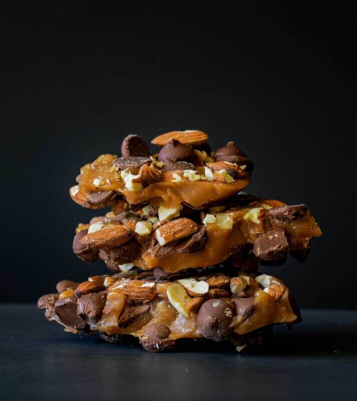 Chocolate Almond Toffee