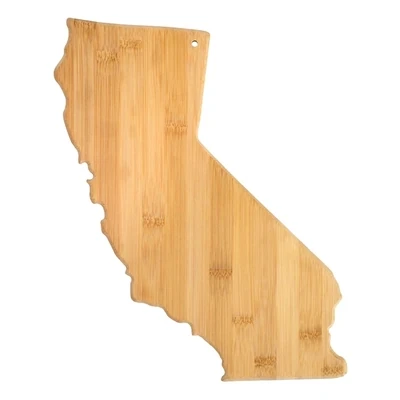California Shaped Serving & Cutting Board