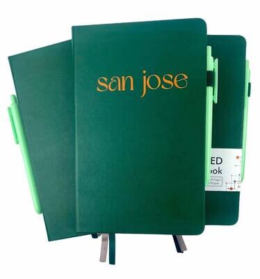 San Jose Journal with pen