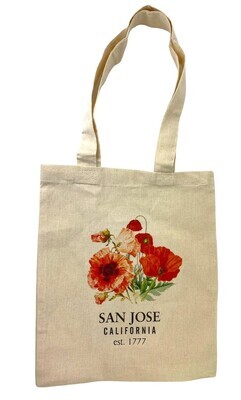 Small Canvas Poppy San Jose bag