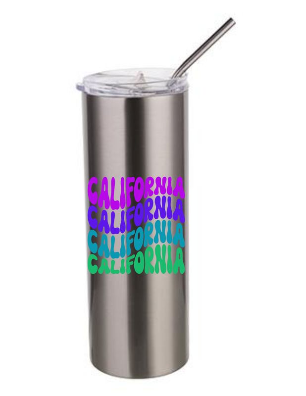 Retro California Tumbler