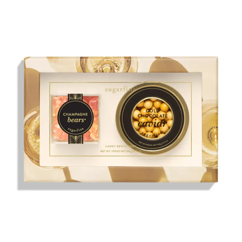 Sugarfina Champagne & Caviar Bento Box