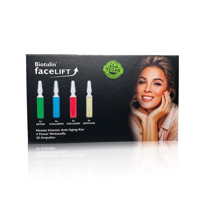 Facelift - vegane Ampullen - 20 x 1ml Facelift - vegane Ampullen - 20 x 1ml