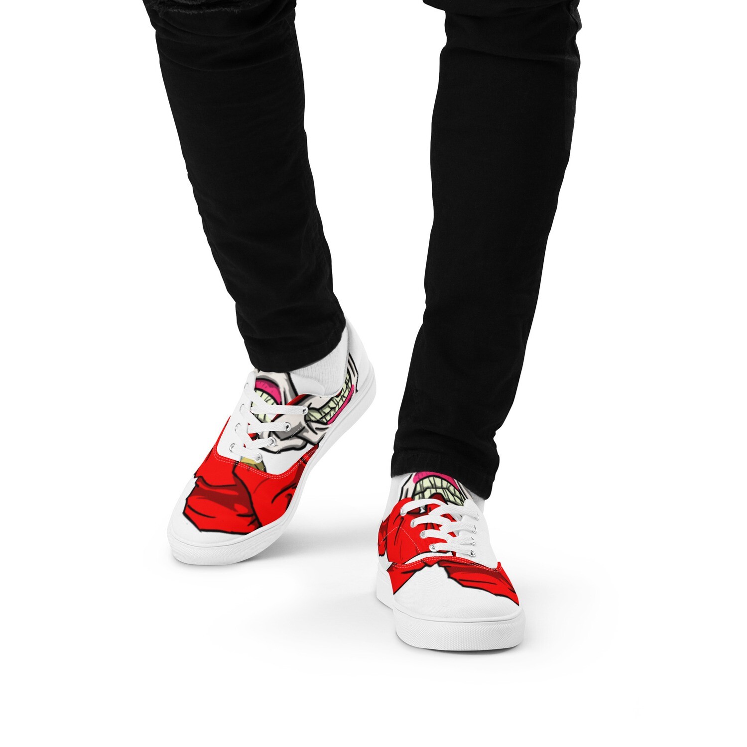 Men’s lace-up canvas shoes