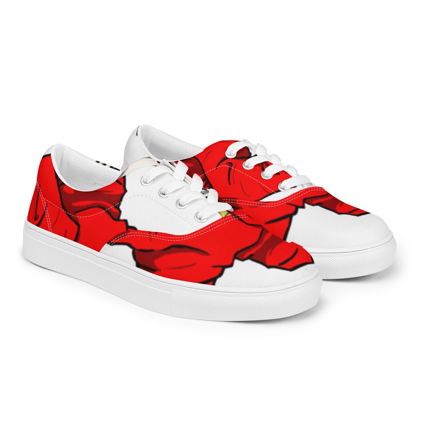 Men’s lace-up canvas shoes